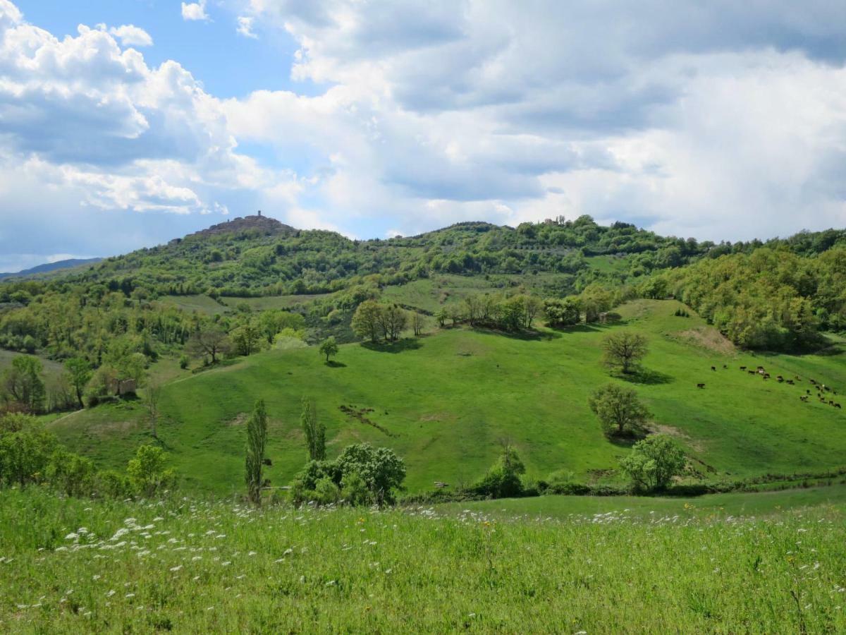 Podere Poggio Corbo 121S Hotel Chiusdino Eksteriør billede